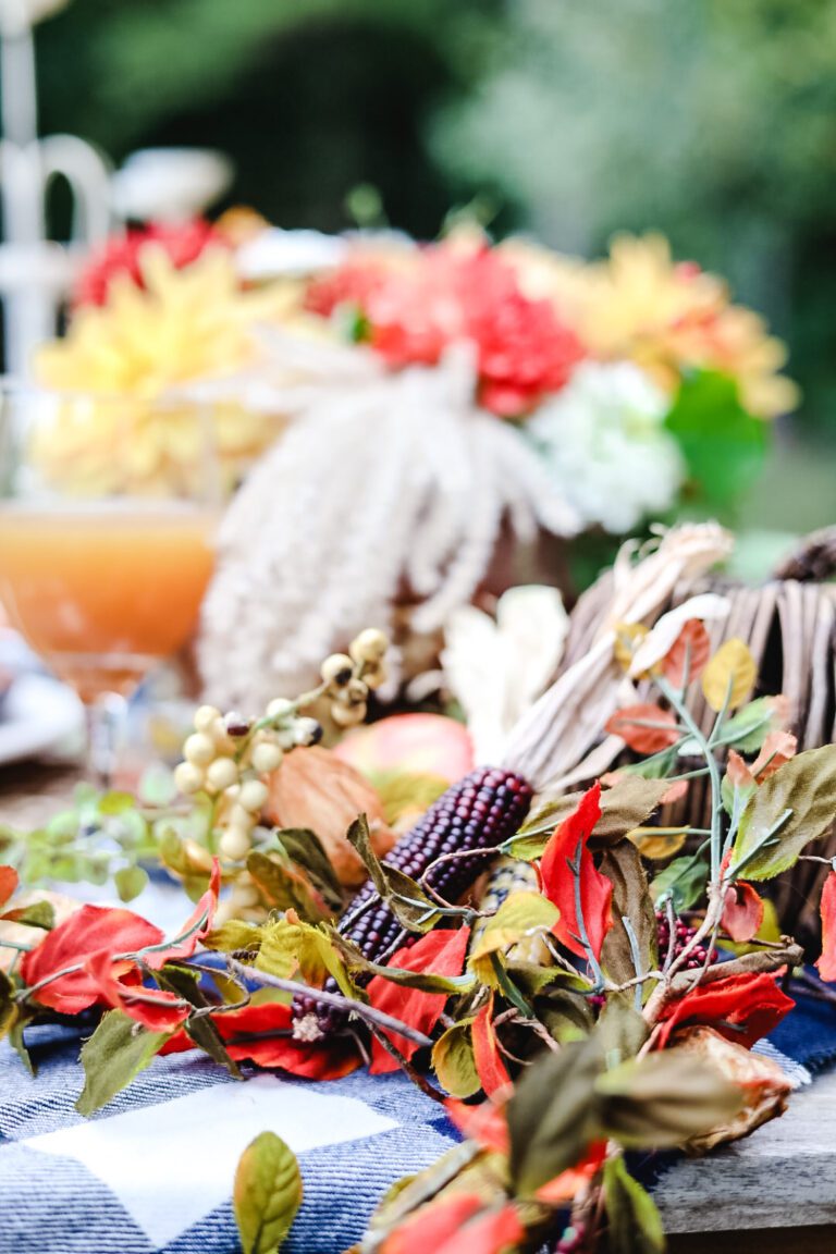 fall harvest tablecape