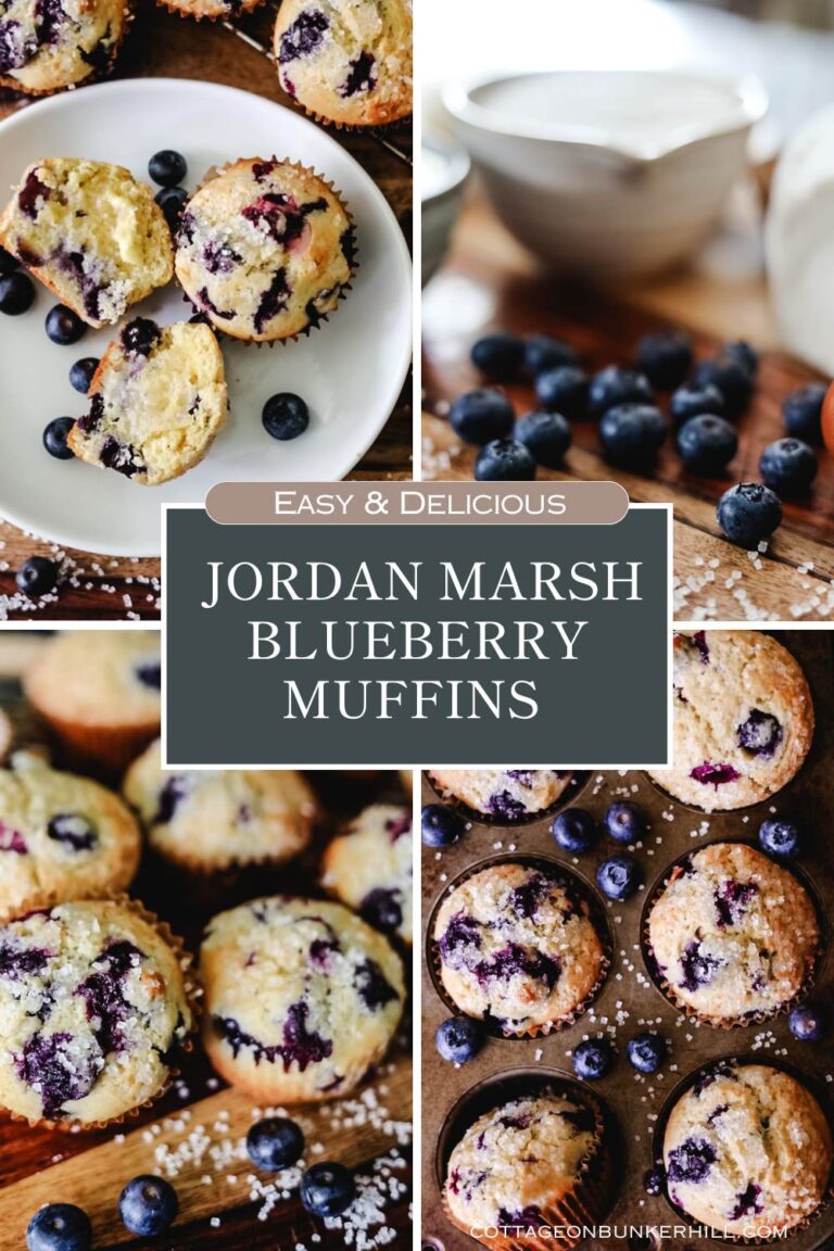 Easy & Delicious Classic Jordan Marsh Blueberry Muffins (with Instructions!)