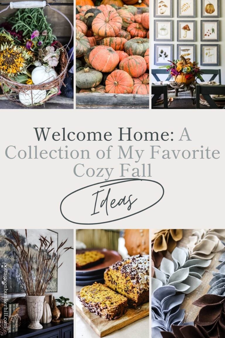 Welcome Home: A Collection of My Favorite Cozy Fall Ideas