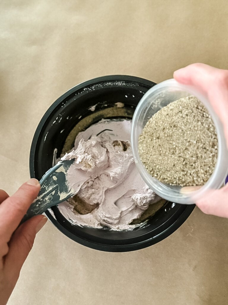 mxing joint compound with sand