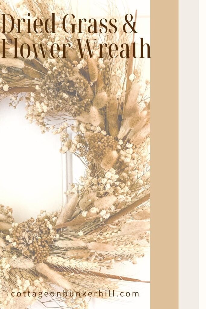 dried wreath pinterest image