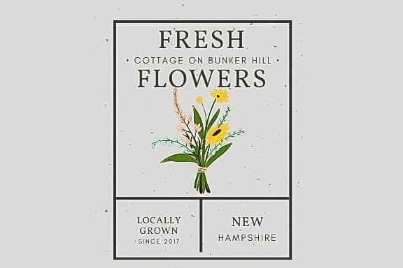 label for sunflower container