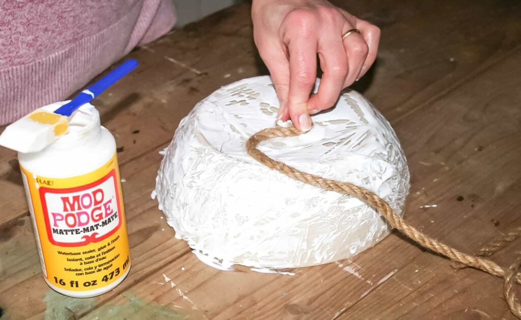 DIY Rope Bowl