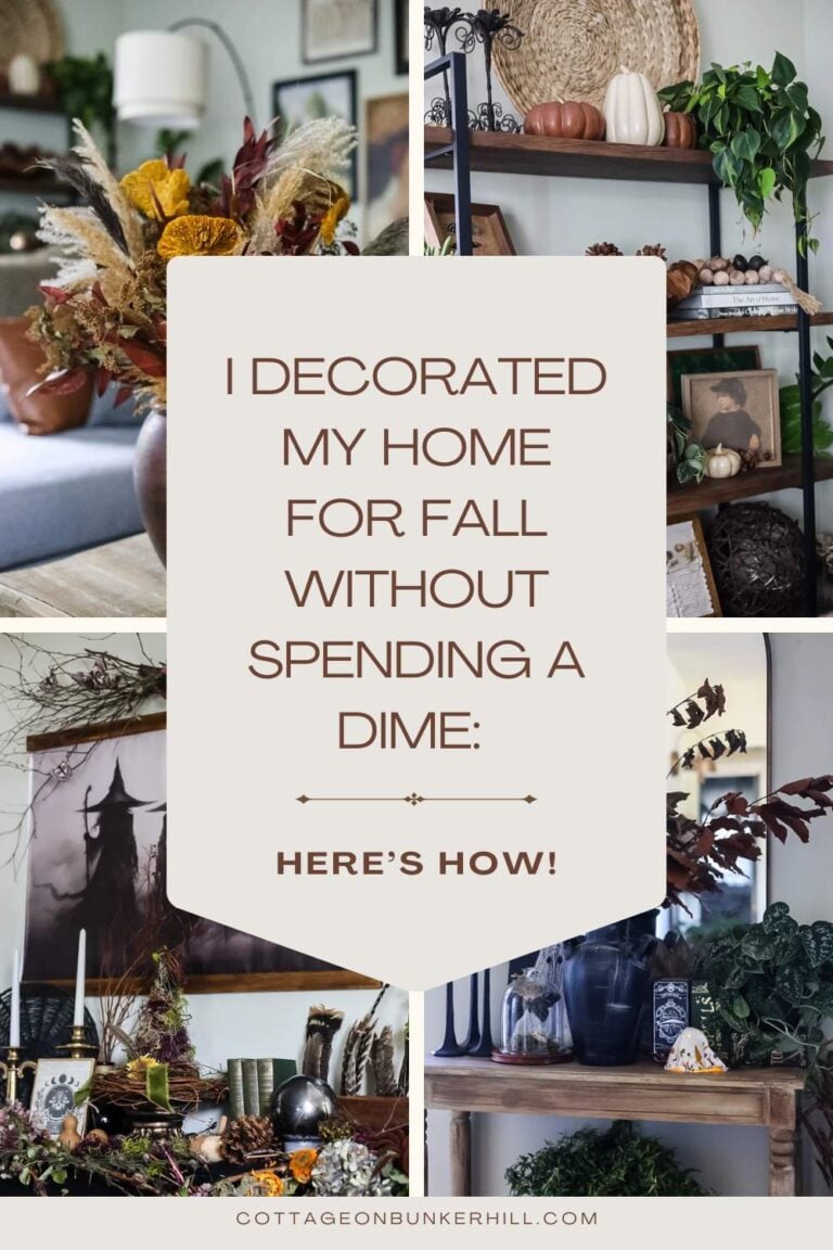 I Decorated My Home for Fall Without Spending a Dime: Here’s How