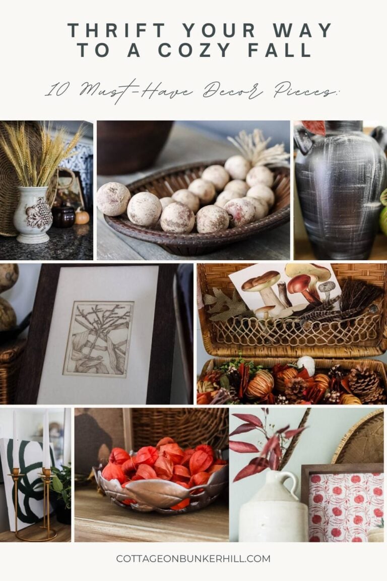 Thrift Your Way to a Cozy Fall: 10 Must-Have Decor Pieces