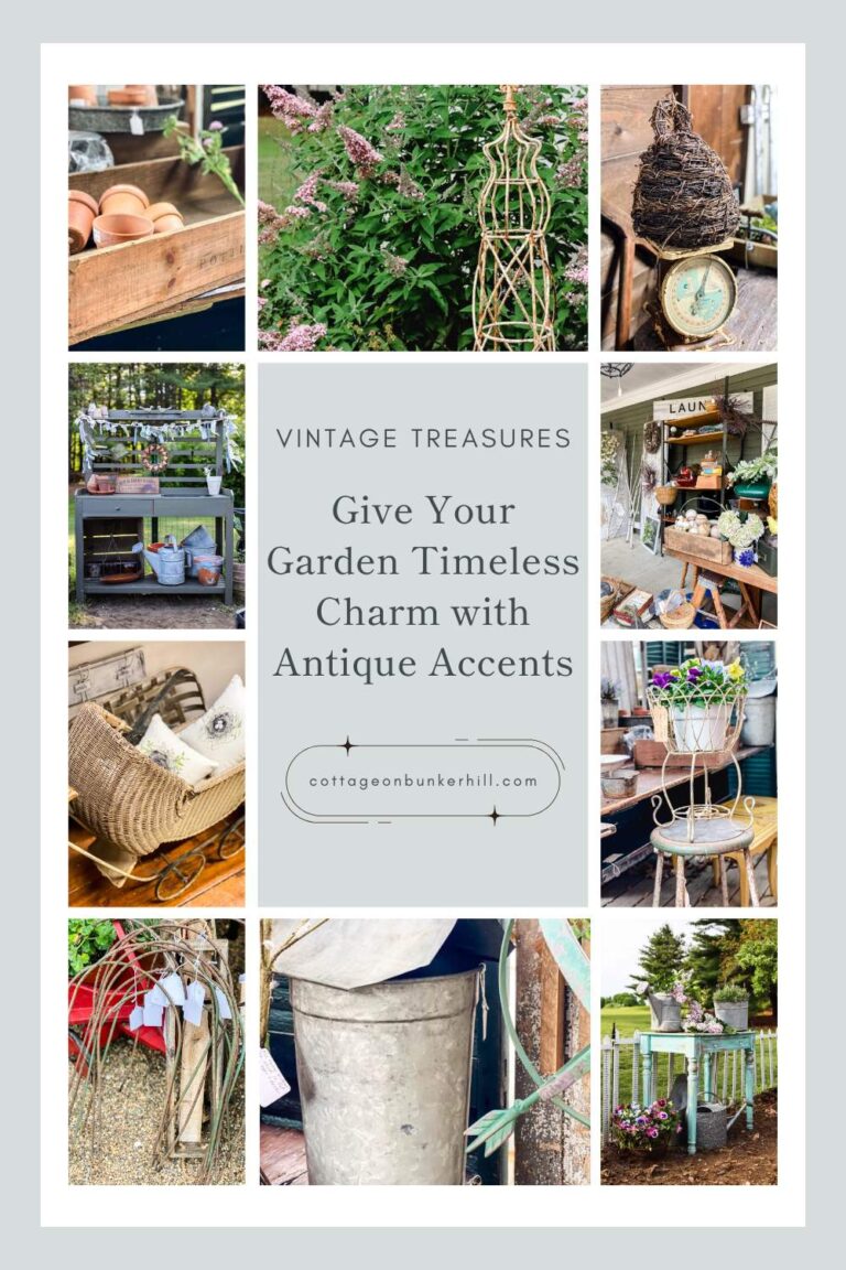 Give Your Garden Timeless Charm with Antique Accents