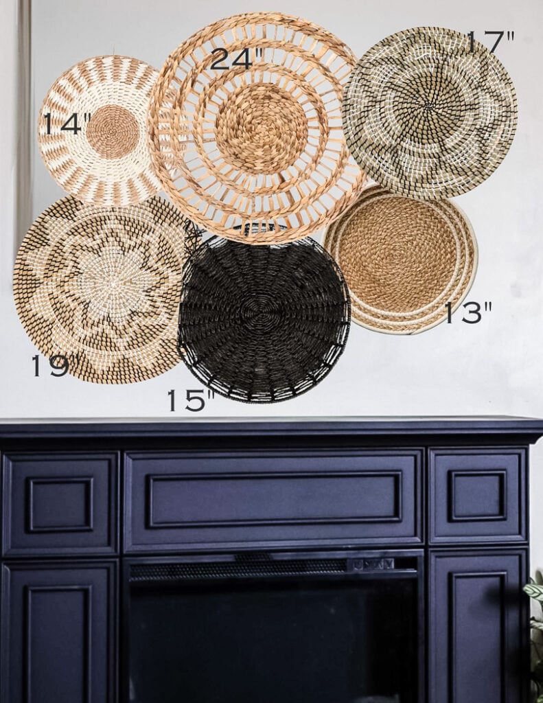 diagram of wall basket