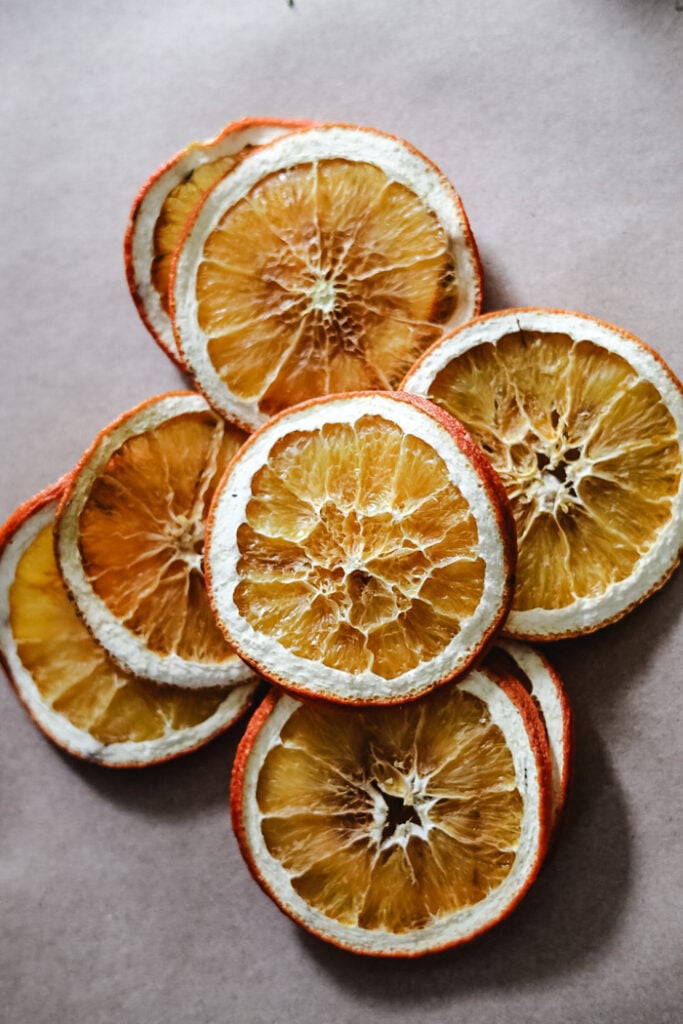 dried orange slices